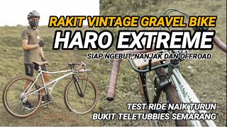 Rakit Vintage Gravel Bike Haro Extreme 1992 w Corner Bar amp Maxxis DTH 26x215 Tire  TusteloBike 🔥 [upl. by Meeka468]