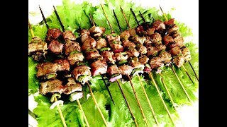 Brochettes de boeuf [upl. by Kingdon]