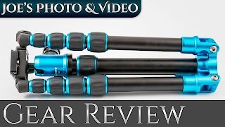 MeFOTO Backpacker Aluminum Photography Travel Tripod  Gear Review [upl. by Slohcin]