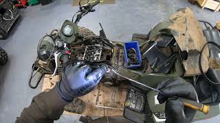 arctic cat 700 diesel head installation [upl. by Atter]