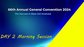 66th Annual General Convention 2024  Morning Session  Day 2 [upl. by Nanreit]