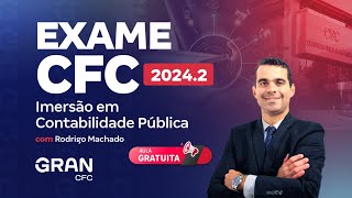 Exame CFC 20242 Imersão em Contabilidade Pública [upl. by Nallad]