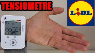 tensiomètre de poignet LIDL SANITAS SBC 26  OMRON M3 Wrist Blood Pressure Monito [upl. by Jopa]