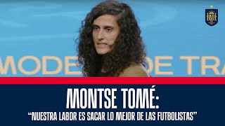 Montse Tomé expone su modelo de trabajo en las jornadas de revaluación Licencia UEFA  🔴 SEFUTBOL [upl. by Ming]