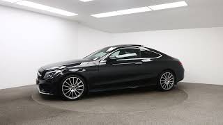 USED MERCEDES CCLASS 20 C300 AMG Line Premium Coupe 2dr Petrol GTronic Euro 6 ss 245 ps [upl. by Bhayani]