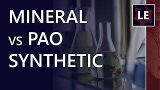 What are the performance differences between polyalphaolefin PAO synthetic base oils and con [upl. by Naleek]