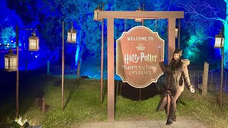 Harry Potter A Forbidden Forest Experience Melbourne Victoria Walk Wand Magic Slytherin Bush POV 4K [upl. by Dagnah443]