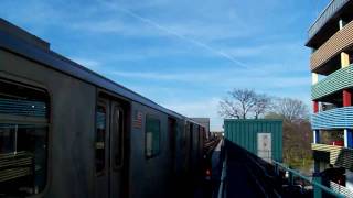 IRT 4 Train Departing Fordham Road [upl. by Neely439]