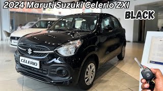 2024 Maruti Suzuki Celerio ZXI Black Colour Full Deta Review ❤️ Price amp Specifications😍Black King🔥 [upl. by Ttelracs879]