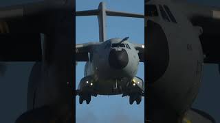 RAF AIRBUS A400 DOES A TOUCH AND GO AT RAF BRIZE NORTON  24102023 [upl. by Ardnas]