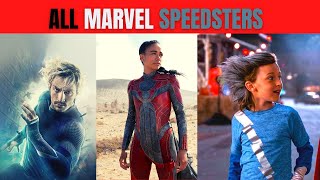 All The Speedsters in Marvel Movies and TV Shows [upl. by Airetak]