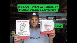 cloyes timing chain sets are total JUNK bet you installed it anyways fool sbc 350 build [upl. by Kaiser]