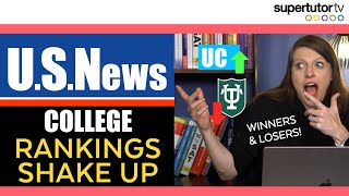 Winners amp Losers in US News College Rankings Overhaul [upl. by Hairom343]