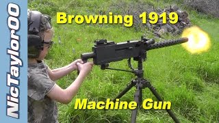 Shooting The Browning 1919 [upl. by Nareht]