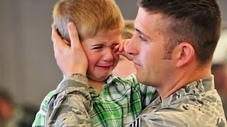 Most Emotional Soldiers Coming Home Compilation [upl. by Bram]