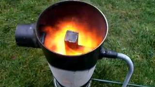 Kamna na vyjetý olej  плита со старым маслом из машины  Used oil stove [upl. by Ahsaela]