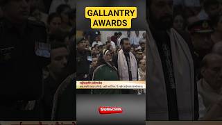 GALLANTRY AWARD Rifleman Aurangzeb Posthumous indianarmy army viral armylover indianarmystatus [upl. by Nalid]