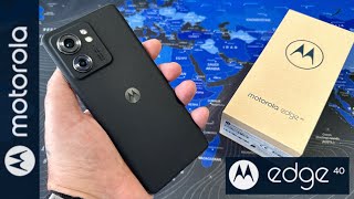 Motorola Edge 40 5G  Unboxing and HandsOn [upl. by Cordula]