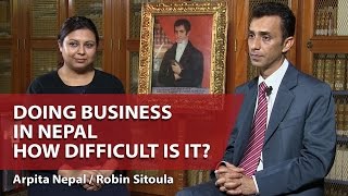 Doing Business in Nepal How Difficult is it [upl. by Vinna]