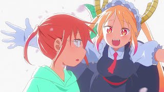 Tohru and Kobayashi cute moments Waifu and Husbando moments [upl. by Juliette]