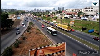 TRAVAUX DE CONCTRUCTION DU PONT ET DE LA BAIE DE COCODY A ABIDJAN [upl. by Marsden]