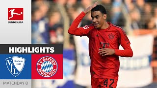 Kane Musiala And Co Shine  VfL Bochum  FC Bayern München  Highlights  MD 8 Bundesliga 2425 [upl. by Mccarthy464]