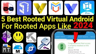 Top 5 Best Rooted Virtual Machine For Any Android 2024 [upl. by Eatnohs]