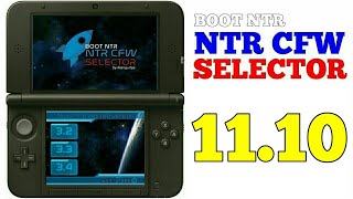 3DS Homebrew NTR CFW Boot NTR Selector auf 11100 installieren Obsolet DeutschGerman [upl. by Holland673]