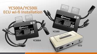 DISCONTINUED PRODUCT APsystems YC500Ai and ECU Installation Certification Training [upl. by Ardekahs]