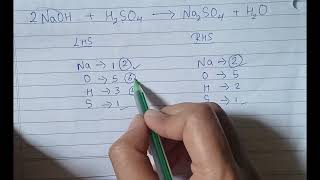 How to balance NaOH  H2SO4  Na2SO4  H2O [upl. by Daus459]