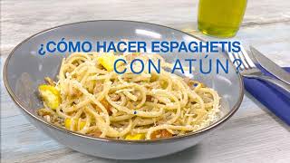 Receta de Espaguetis con Atún Van Camp’s [upl. by Agni]