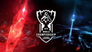 Worlds Collide The Final ft Nicki Taylor  Worlds 2015  League of Legends [upl. by Anaz512]