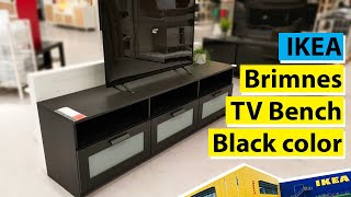 Ikea Brimnes TV bench black color version [upl. by Glennie]