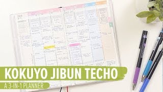 Kokuyo Jibun Techo A 3in1 Planner [upl. by Swayder24]