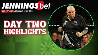 2023 JenningsBet World Seniors Darts Championship  Day 2 extended Highlights [upl. by Linker]