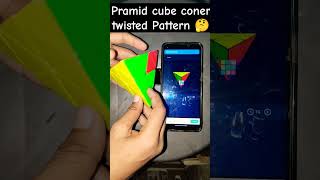 How to solve Premid cube coner twisted Pattern solve new magic tricks with AI viarl shorts [upl. by Grace]