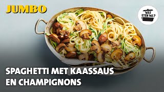 Wat eten we Romige courgettesoep met zalmtartaar [upl. by Anelim]