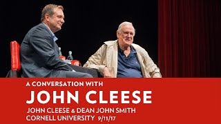 A Conversation with John Cleese  Cornell University 91117 [upl. by Hamon]