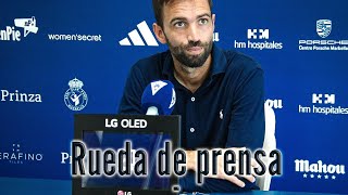 Rueda de Prensa Post Jornada 12 1 RFEF Marbella FC vs Atl Sanluqueño Habla Fran Beltrán [upl. by Arhaz591]