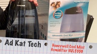 Honeywell Cool Mist Humidifier  HUL535B  Review  Unboxing [upl. by Nevs]