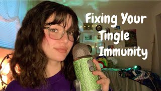 ASMR  Fixing Your Tingle Immunity Fast amp Aggressive Triggers Mouth Sounds Mic Triggers and More [upl. by Earb]