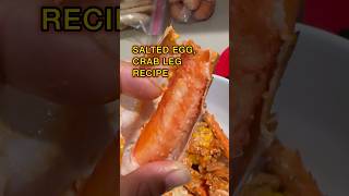 SALTED EGG CRAB LEG RECIPECOOKING ASIAN FOOD [upl. by Veejar]