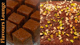 Habshi Halwa Recipe  Multani Sohan Halva  Easy Mithai Recipe  Flavours Lounge [upl. by Lidia]