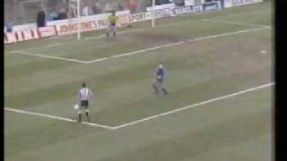 Newcastle 1 Wimbledon 3  FA Cup 198788  first half [upl. by Airdna]