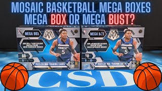 202324 Panini Mosaic Basketball Mega Box Review Are these worth it [upl. by Lydie]