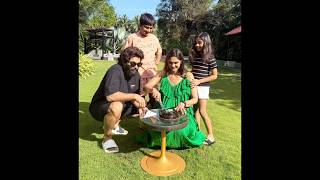 Allu Arjun Wife Sneha Reddy 40th Birthday Celebration Photos [upl. by Bruis]