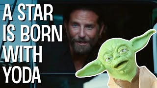 A STAR IS BORN WITH YODA  The Puppet Yoda Show [upl. by Hadeis489]