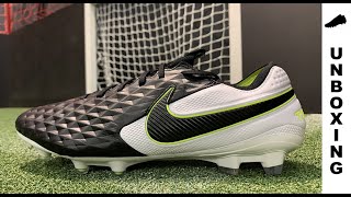 Nike Tiempo Legend 8 Elite FG  BlackWhite [upl. by Devin]