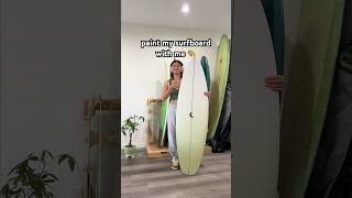 paint my new surfboard results shocking [upl. by Benji]