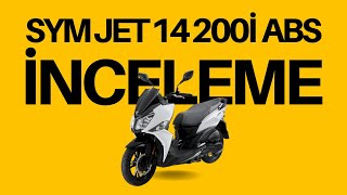 SYM Jet 14 200i Abs inceleme reklam [upl. by Danyette662]